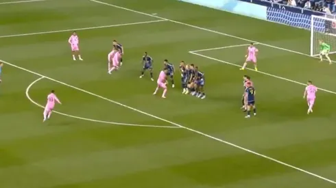 El golazo de Messi a Philadelphia.