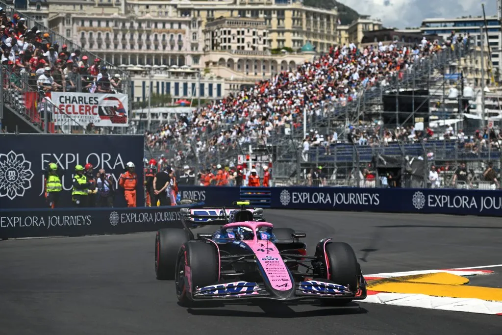 Colapinto terminó 13 el GP de Mónaco (Getty Images).