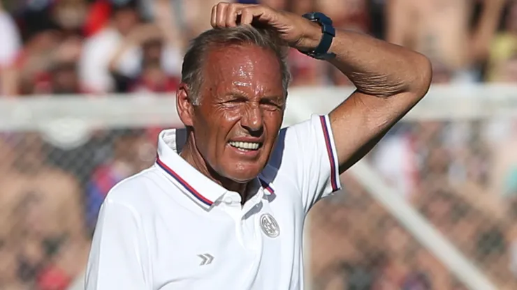 Miguel Ángel Russo, entrenador de San Lorenzo. (Getty)