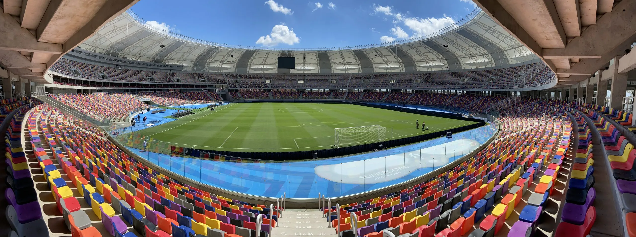 El Estadio Madre de Ciudades, recinto de la final del Torneo Clausura. (Hernán Cortez/Getty Images)