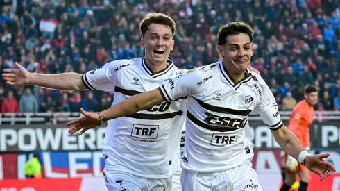 Franco Zapiola, autor del único gol de Platense en la semifinal ante San Lorenzo. (Getty)