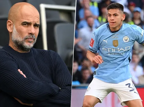 Guardiola anunció malas noticias para el Diablito Echeverri
