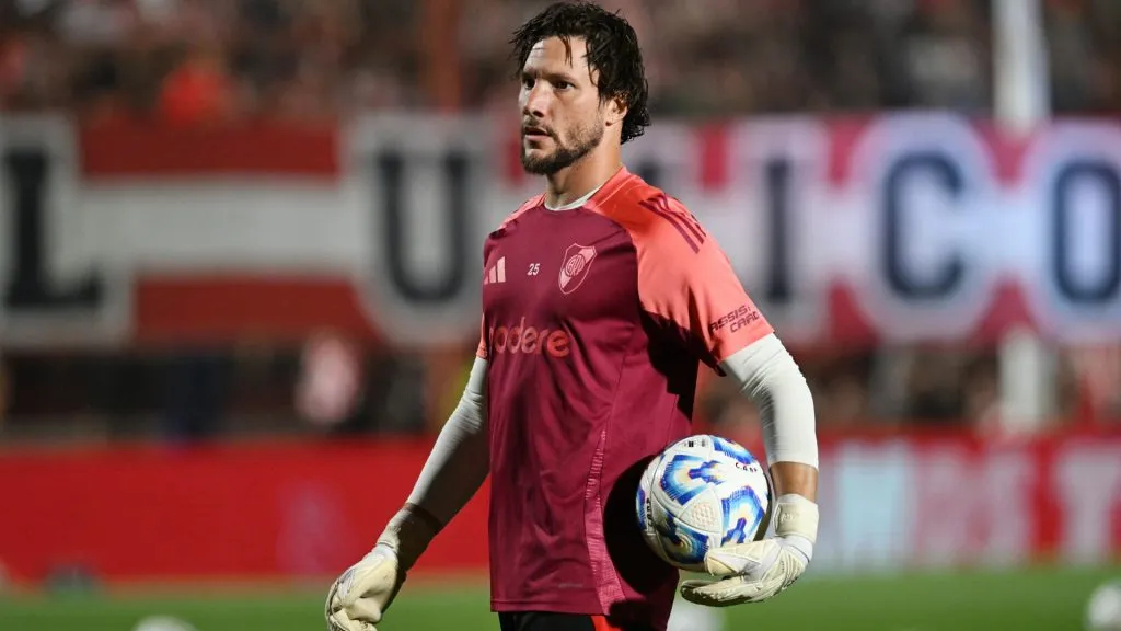 Jeremías Ledesma, arquero suplente de River.