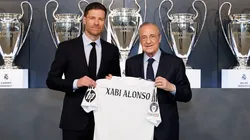 Xabi Alonso fue presentado como el nuevo entrenador del Real Madrid este lunes 26 de mayo en la Ciudad Deportiva de Valdebebas.