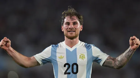 Alexis Mac Allister en la Selección Argentina.