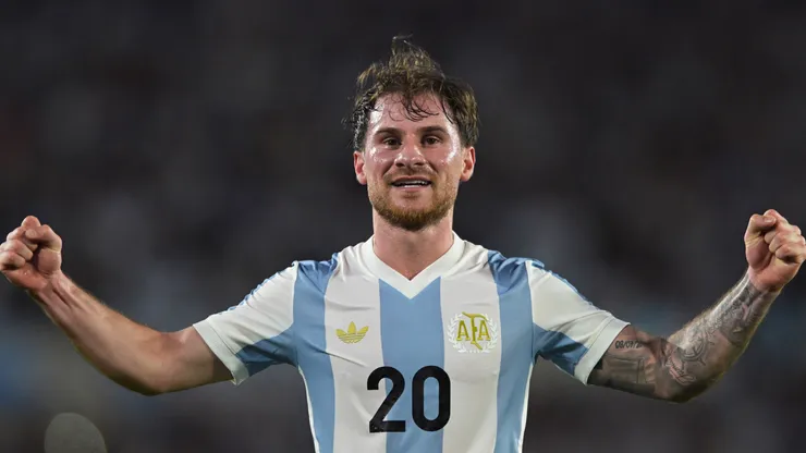 Alexis Mac Allister en la Selección Argentina.