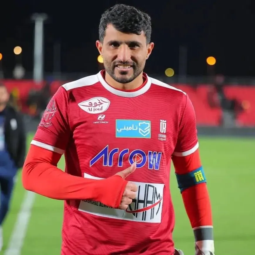 Rafi Al Ruwaili, el arquero de la polémica que por su pasado como policía terminó entregándole los puntos a Cristiano Ronaldo (@ActuSPL).