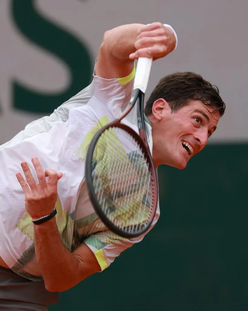 Federico Gómez debutó con victoria en Roland Garros. (Foto: Getty).