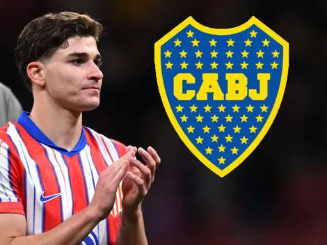 Julián Alvarez podría compartir ataque en el Atlético de Madrid con un ex Boca