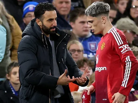 Trascienden detalles de la discusión entre Garnacho y Amorim: ''Mejor que reces...''