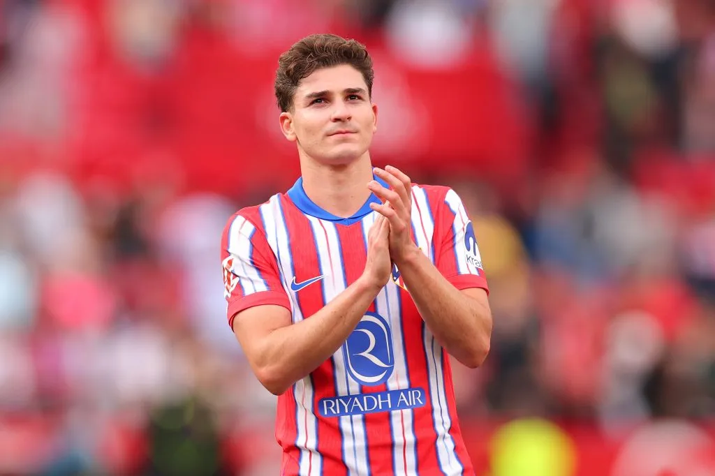 Julián Álvarez, delantero argentino de Atlético de Madridl (Getty Images)