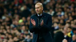 Zinedine Zidane, ex mediocampista y entrenador francés de Real Madrid. (Getty)