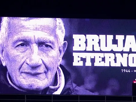 Así fue el emotivo homenaje de Estudiantes a la Bruja Verón en la previa a su partido por Copa Libertadores