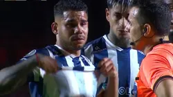 Miguel Navarro, jugador de Talleres de Córdoba que sufrió discriminación ante Sao Paulo por Copa Libertadores.