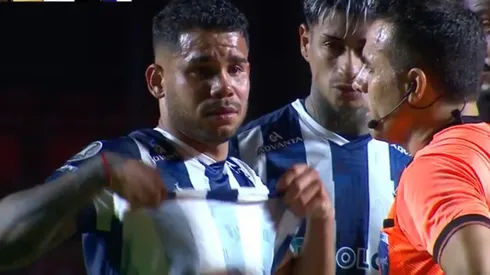 Miguel Navarro, jugador de Talleres de Córdoba que sufrió discriminación ante Sao Paulo por Copa Libertadores.