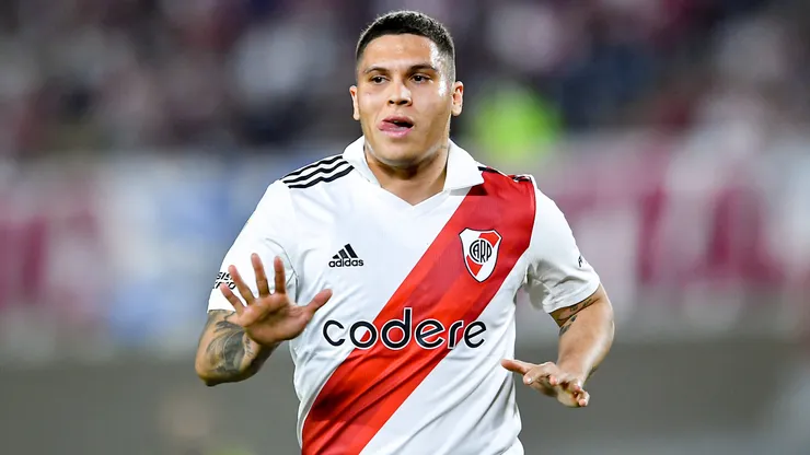 Juan Fernando Quintero en su último paso por River.