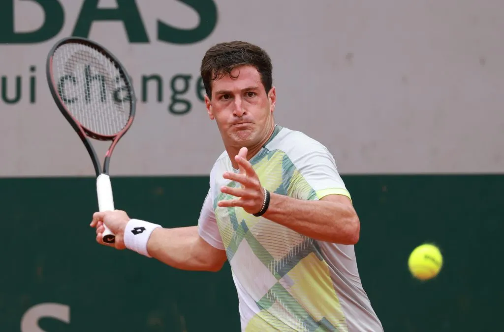 Federico Gómez avanzó en Roland Garros.
