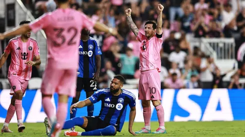 Messi abrió la cuenta para Inter Miami.