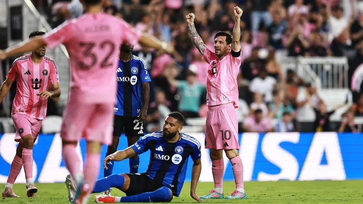 Messi abrió la cuenta para Inter Miami.