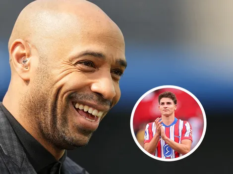 Thierry Henry se rindió ante Julián Álvarez: "Uno de mis 9 favoritos"