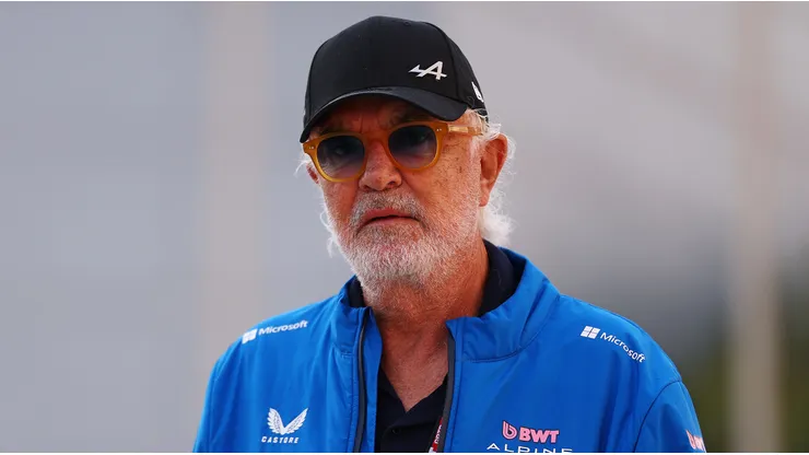 Flavio Briatore, jefe de Alpine.
