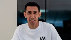 Ángel Di María fue presentado como nuevo jugador de Rosario Central.
