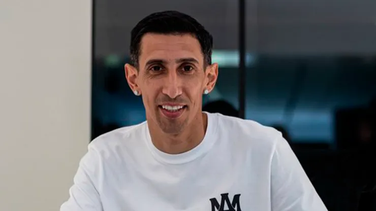 Ángel Di María fue presentado como nuevo jugador de Rosario Central.