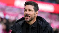Diego Simeone, entrenador argentino de Atlético de Madrid. (Getty)
