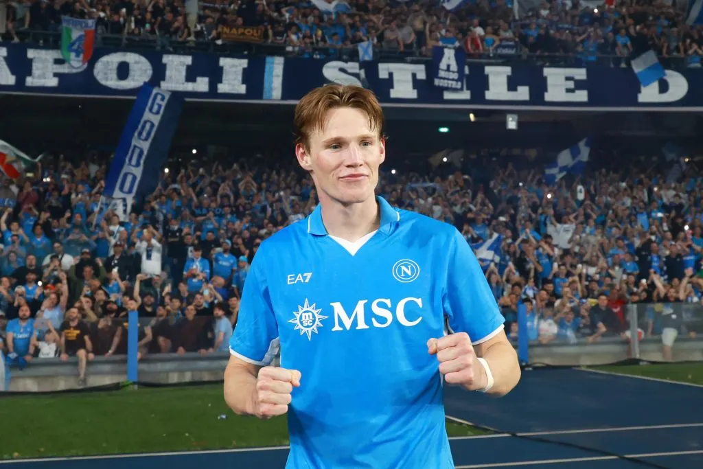 McTominay, una de las revelaciones de la temporada y de la lucha por el Balón de Oro (Getty Images).