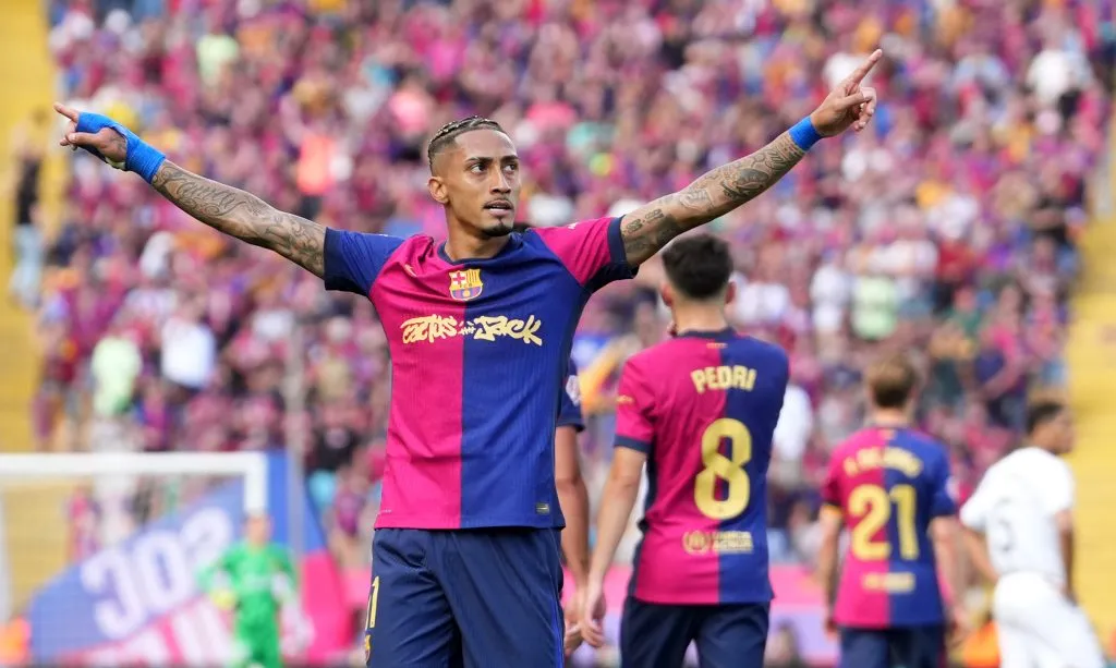 Raphinha, el candidato al Balón de Oro según The Athletic (Getty Images).