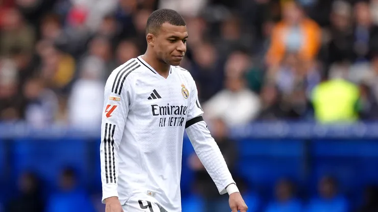Kylian Mbappé, delantero del Real Madrid.