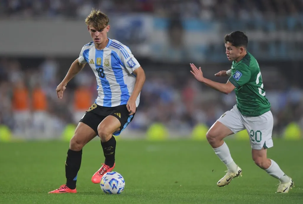 Nico Paz seguirá sumando minutos con la Selección Argentina.