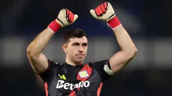 Emiliano Martínez, arquero del Aston Villa y de la Selección Argentina.