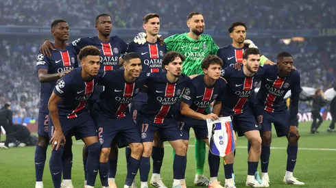 El equipo titular de PSG en la final de la Champions League ante Inter de Milán. (Getty Images)
