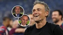 Luis Enrique conmovió a Closs y Latorre