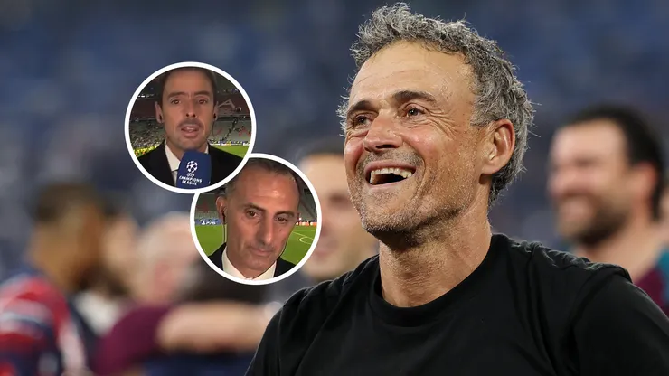 Luis Enrique conmovió a Closs y Latorre