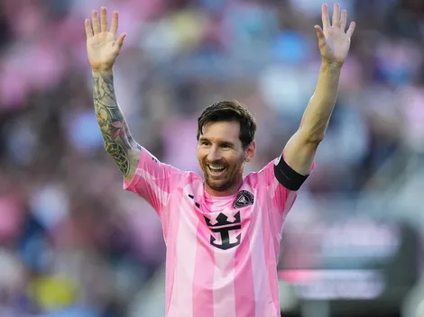 Antes de sumarse a la Selección Argentina, Messi convirtió un doblete con Inter Miami por la MLS