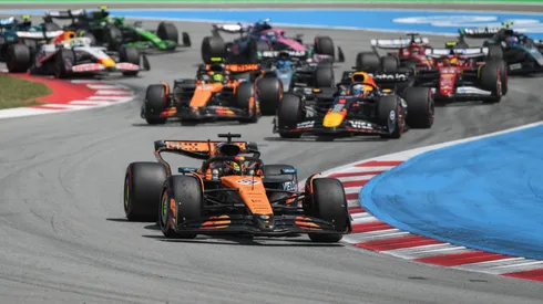 Oscar Piastri, lideró en Barcelona