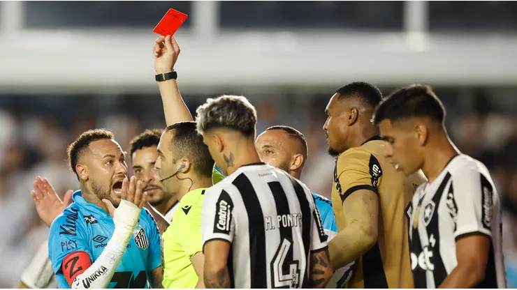 La insólita expulsión de Neymar que dejó al Santos en la zona de descenso del Brasileirao