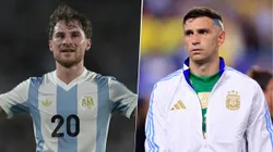 Dibu Martínez contó que Alexis Mac Allister sufrió unas molestias debido al trajín de partido con el Liverpool y que por eso fue desafectado de la Selección Argentina.