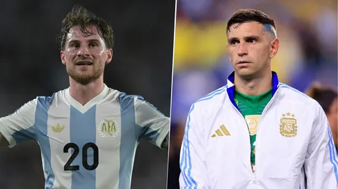 Dibu Martínez contó que Alexis Mac Allister sufrió unas molestias debido al trajín de partido con el Liverpool y que por eso fue desafectado de la Selección Argentina.