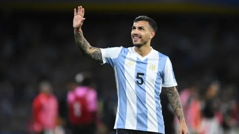 Leandro Paredes, futbolista de la Selección Argentina. (Getty Images)