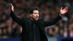 Diego Simeone, entrenador argentino de Atlético de Madrid. (Getty Images)