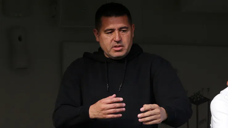 Juan Román Riquelme, presidente de Boca.
