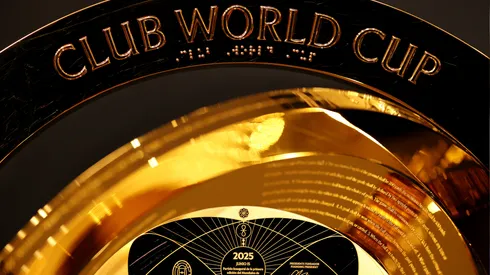 El trofeo del Mundial de Clubes