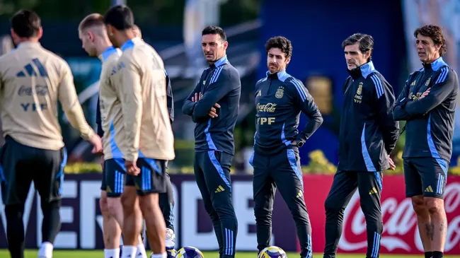 En la Selección Argentina piensan de lleno en lo que será el partido ante Colombia.
