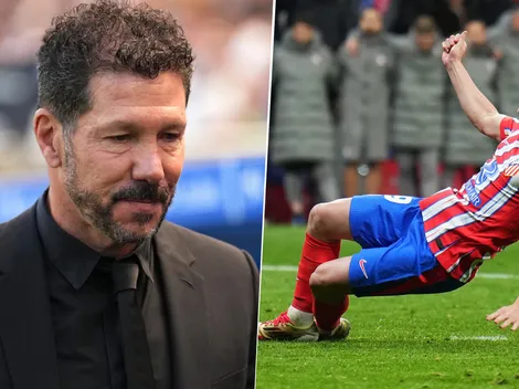 Diego Simeone sobre el penal de Julián Alvarez: ''Nos sentimos ultrajados''