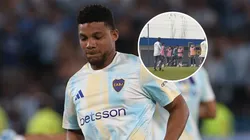 A los ojos de Russo, Frank Fabra marcó un golazo en el entrenamiento de Boca