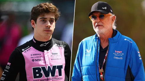 Franco Colapinto y Flavio Briatore.