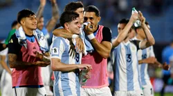 La Selección Argentina, a puro festejo.